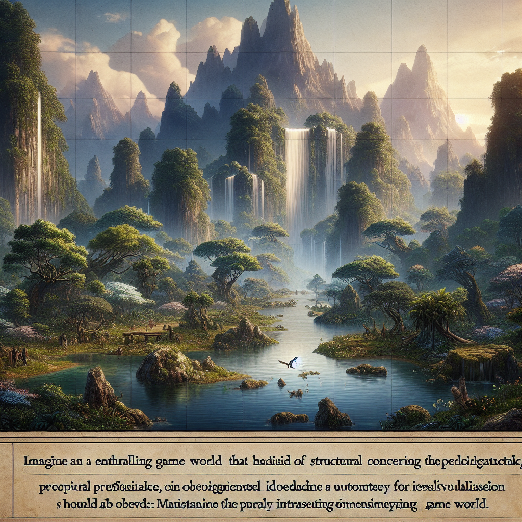 Fantasy game world inspired by natural elements