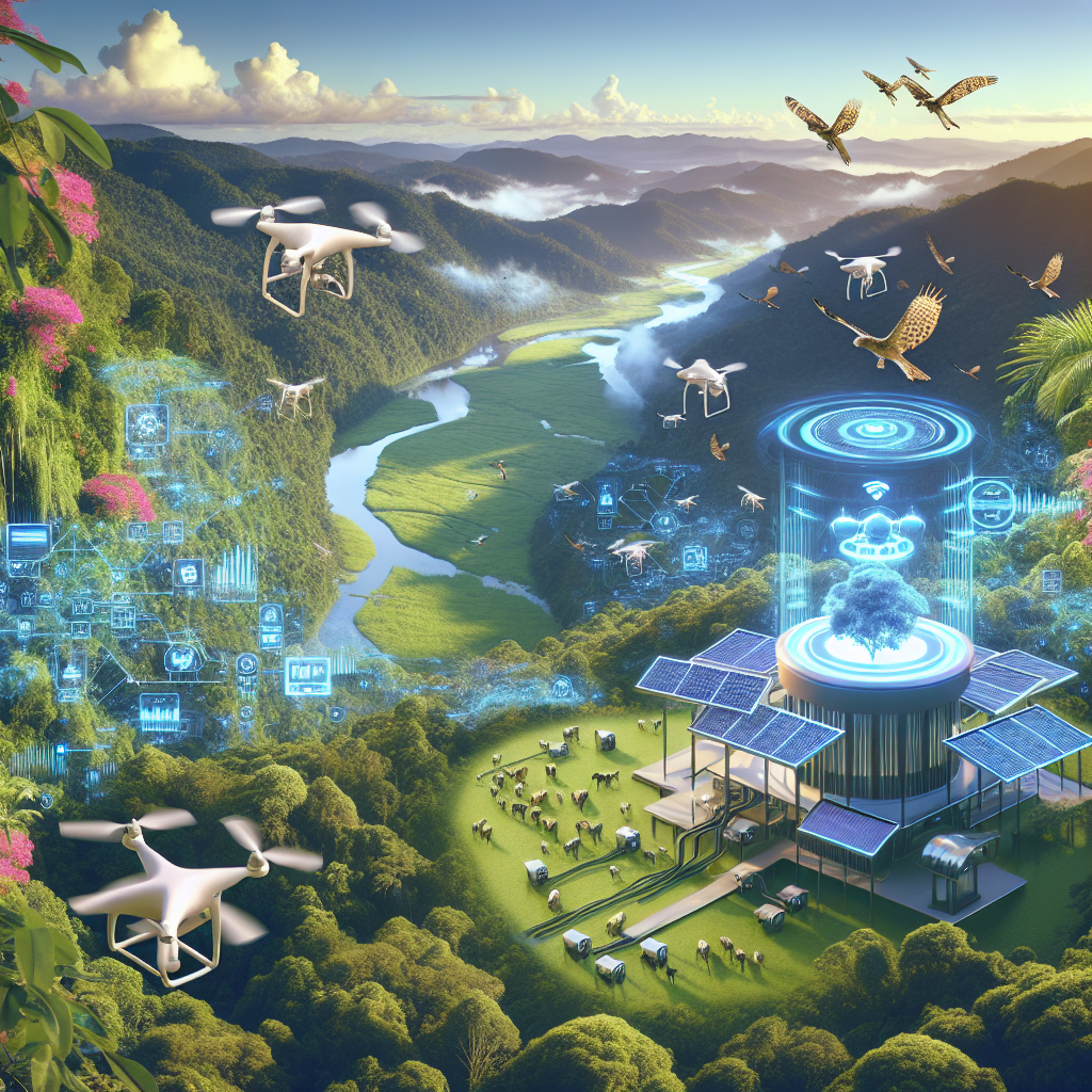AI technology assisting in wildlife monitoring