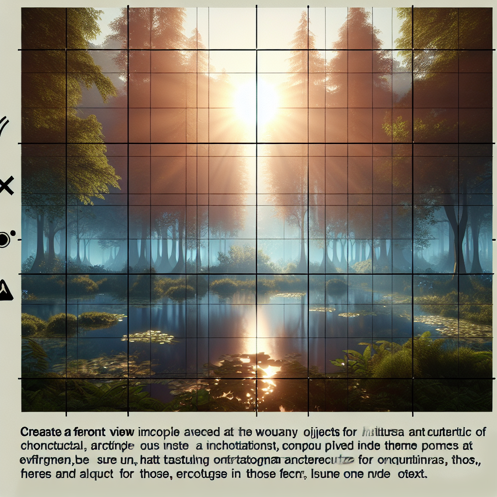 A serene forest scene with sunlight filtering through the trees, showcasing the beauty of nature in gaming.