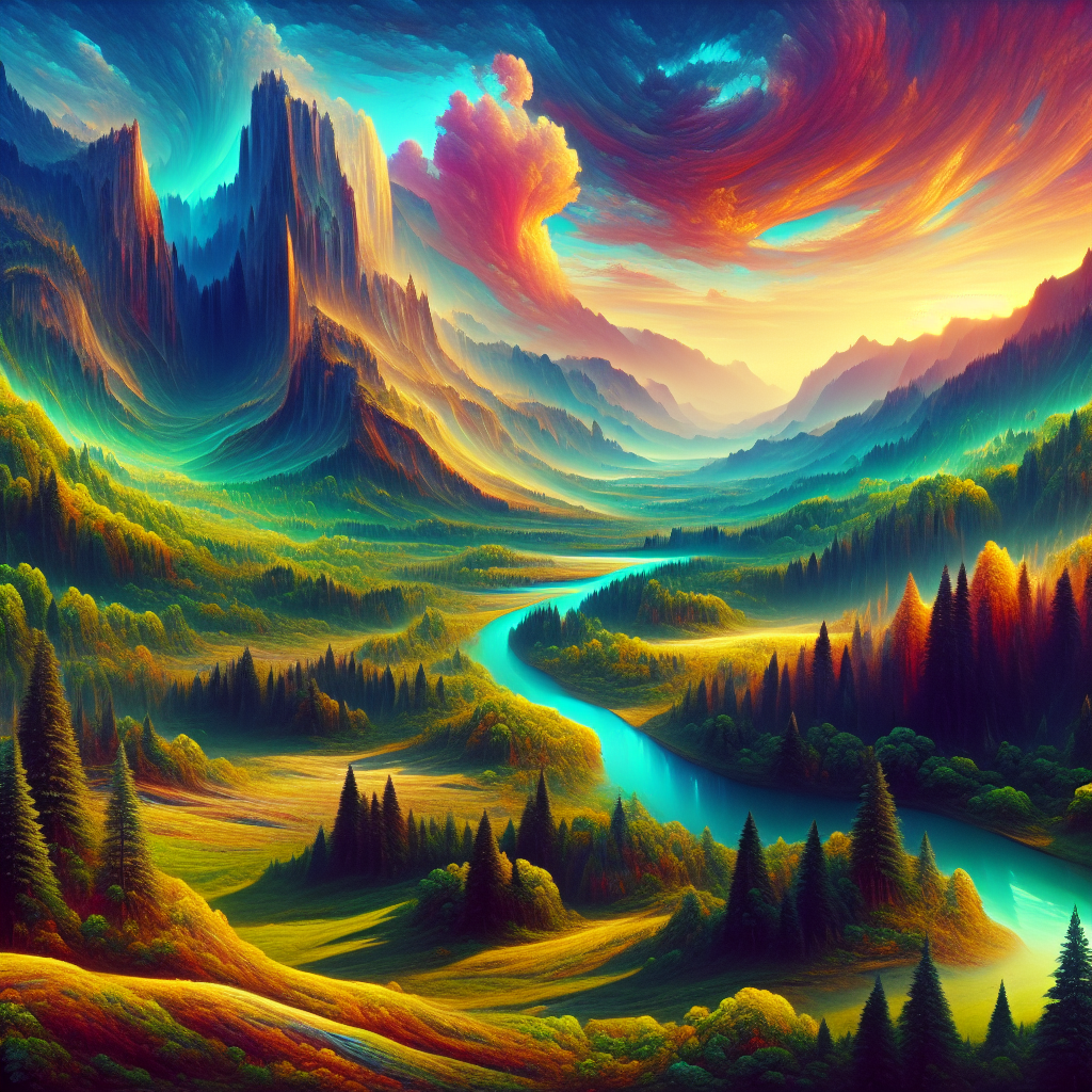 Is Nature the Next Big Game Environment? Exploring New Frontiers A breathtaking landscape showcasing diverse natural elements, perfect for gaming inspiration.