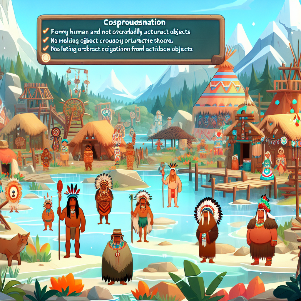 A digital game showcasing indigenous culture.