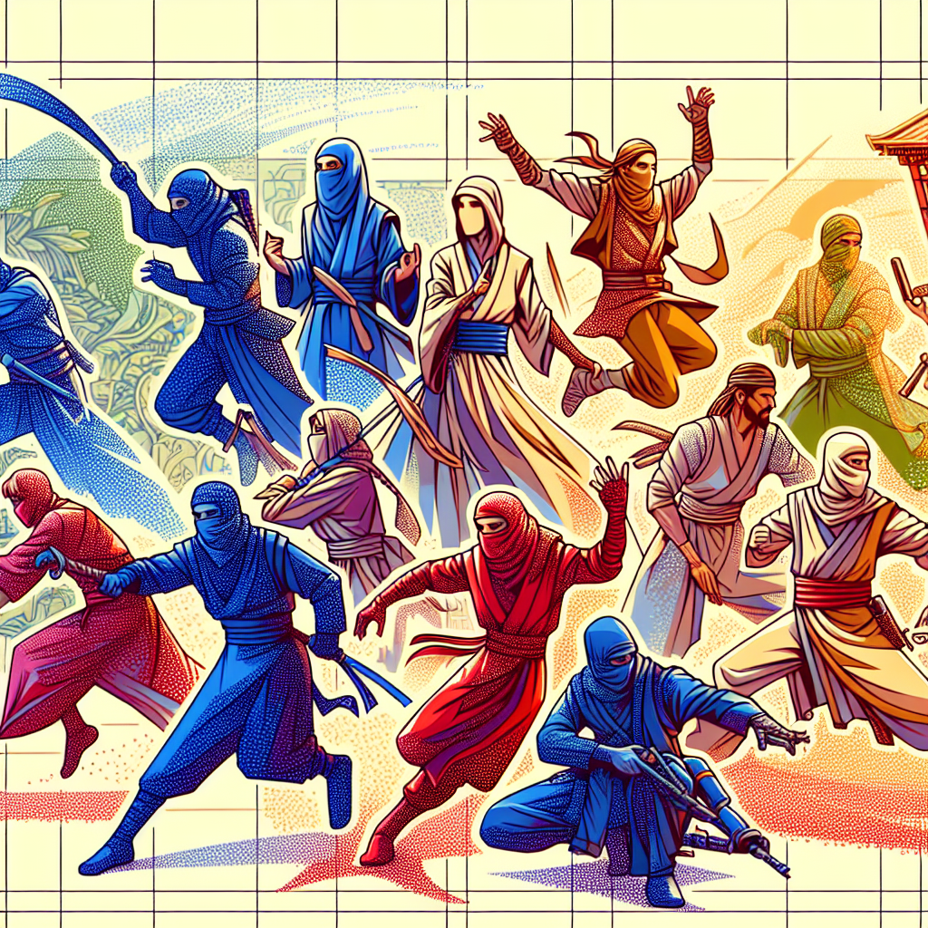 Diverse characters in modern video games
