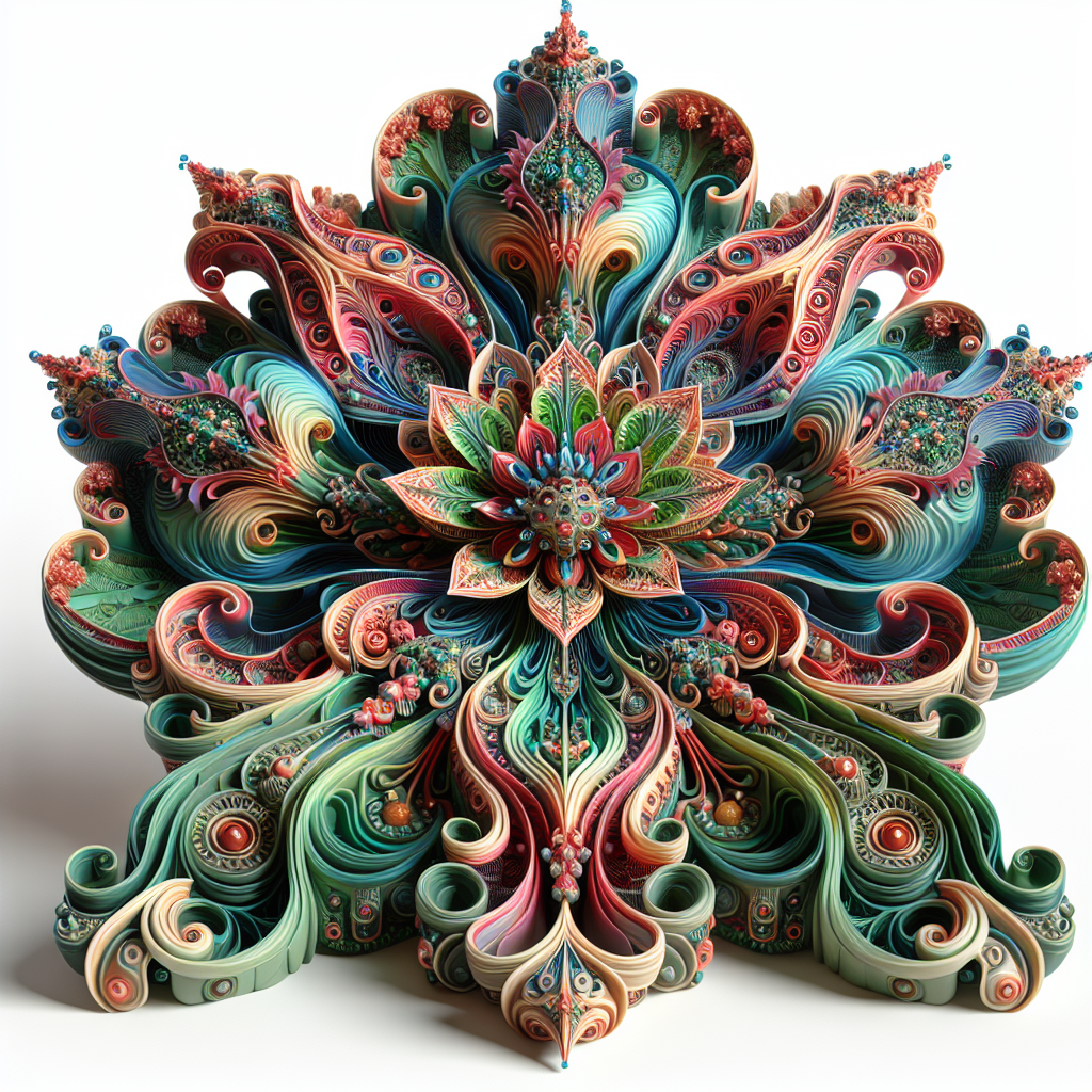 A close-up of a magical flower in a fantasy game