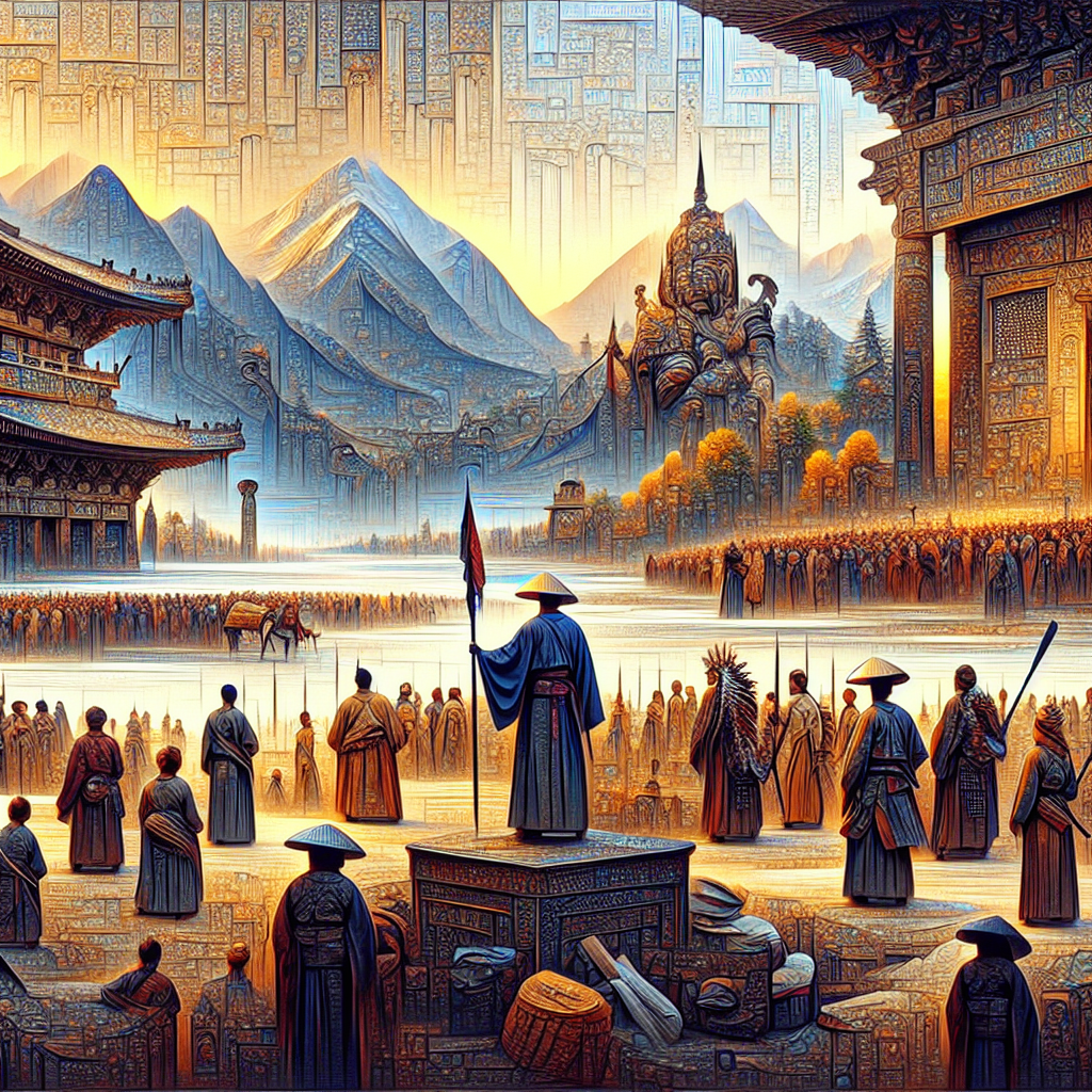 Concept art inspired by forgotten histories as game settings