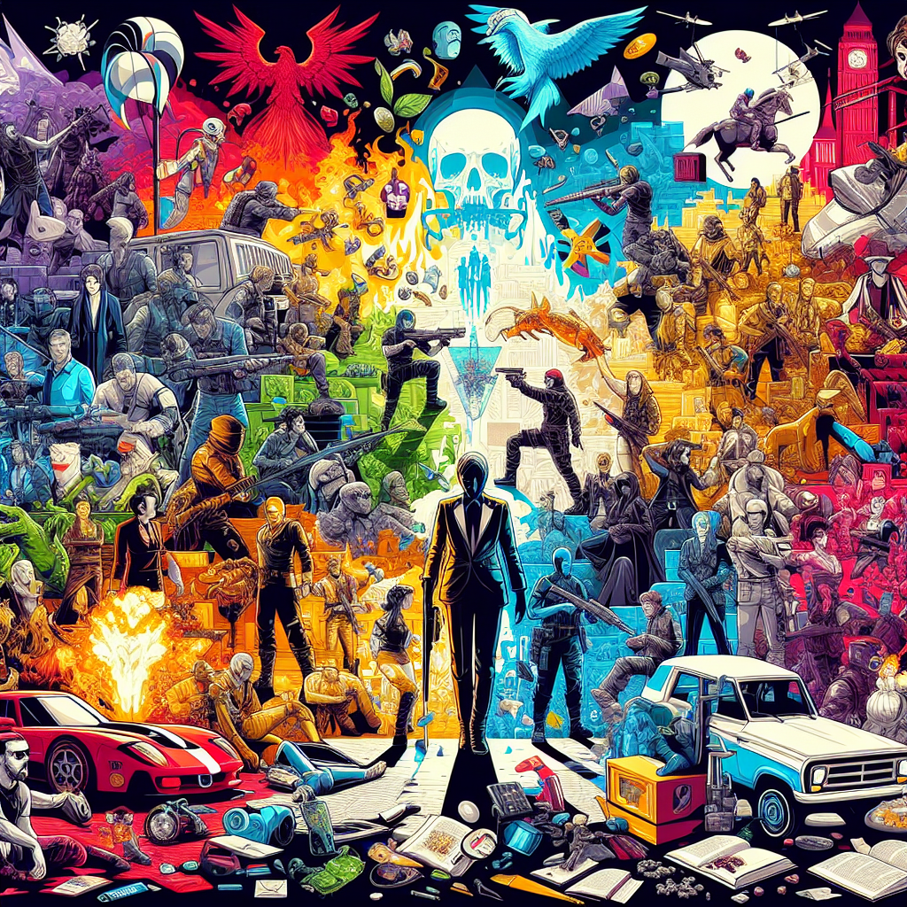 How Are Games Addressing Social Issues Today? A Deep Dive A collage of various video games tackling social issues.